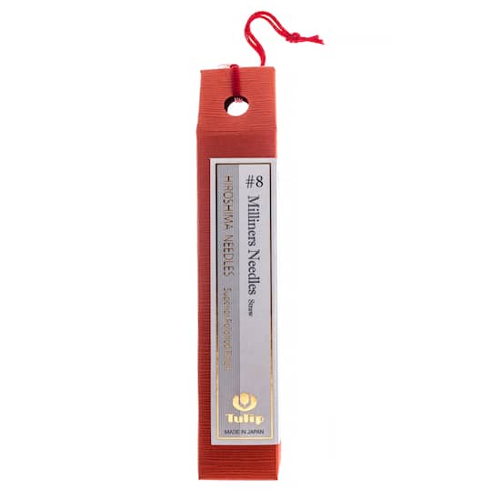 Tulip® Size 8 Japanese Milliners Straw Beading Needles, 6ct.